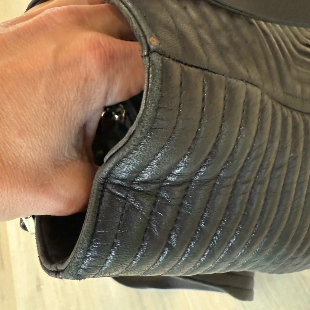 Bally Italian Quilted Leather Tote - Picture 9 of 16